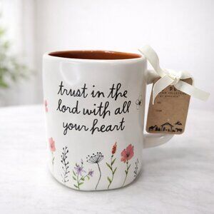 Rae Dunn Psalm 23 Mug – Christian Faith – Inspirational Ceramic Mug